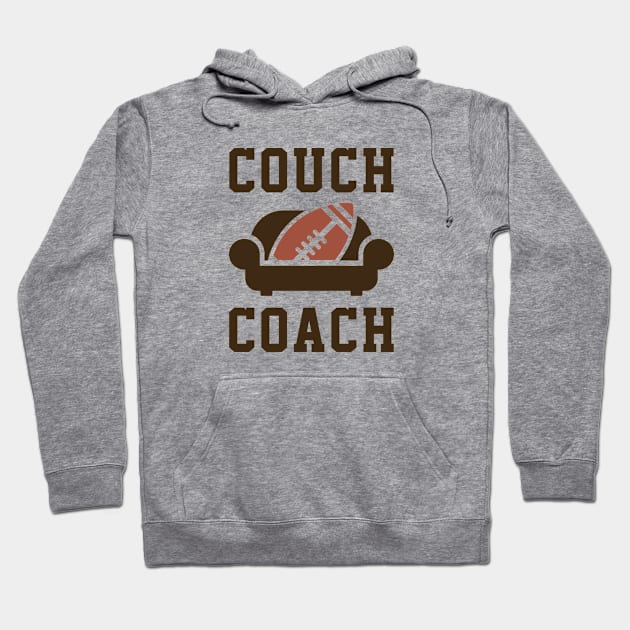 Couch Coach Hoodie by VectorPlanet